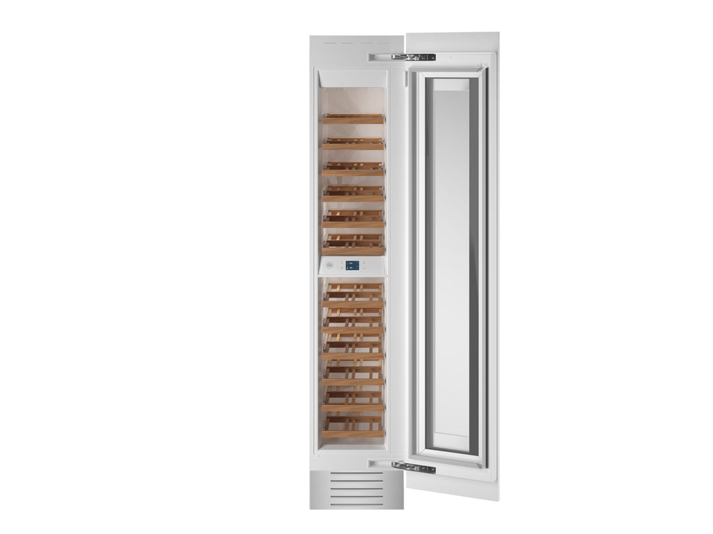 Bertazzoni 8.4 cu.ft Built-in Wine Column with Interior TFT touch & Scroll Interface 11113232 - REF18WCPRL - Scratch & Dent (Minor)