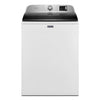 Pictures of Maytag Top Load 4.8 cu ft Washer with Deep Fill and Slow-Close Glass Lid MVW6200KW - Scratch & Dent (Moderate) and Maytag 7.0 cu ft Electric Dryer with Moisture Sensing and Quick Dry Cycle T8713 - MED6200KW - Scratch & Dent (Minor) - Neu Appliance Outlet - Discount Appliance Outlet in Austin, Tx