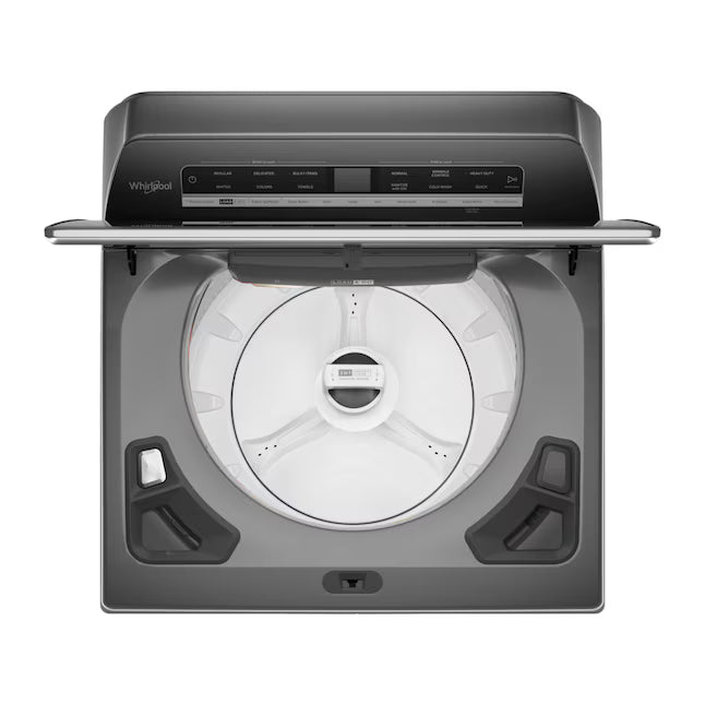 Whirlpool Top Load 5.2 Cu. Ft. Washer with Removable Agitator WTW8127LC - Scratch & Dent (Minor) and Whirlpool Electric 7.4 Cu. Ft. Dryer with Moisture Sensor 16187 - WED8127LC - Scratch and Dent (Minor)