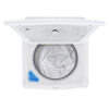 LG 4.3 cu. ft. Capacity Top Load Washer with TurboDrum™ Technology and Impeller WT6100CW - New in Box and LG 7.3 Cu. Ft.  Electric Rear Control Ultra Large Capacity Dryer in White with Sensor Dry DLE6100W - Open Box