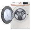 Pictures of Samsung Extra Large Capacity 5.0 cu. ft. Smart Front Load Washer in Ivory with Super Speed Wash and Steam Wi-Fi Connectivity 3SD726 - WF50BG8300AE - Open Box - Neu Appliance Outlet - Discount Appliance Outlet in Austin, Tx