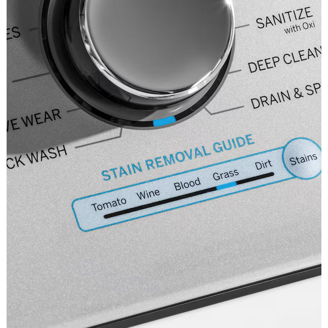 GE® ENERGY STAR® 4.8 cu. ft. Capacity Washer with Sanitize w/Oxi in White GTW720BSNWS - Certified Refurbished and GE White Electric Aluminized Alloy Drum 7.2 Cu. Ft. Dryer with Sensor Dry and Extended Tumble GTD45EASJWS - Certified Refurbished
