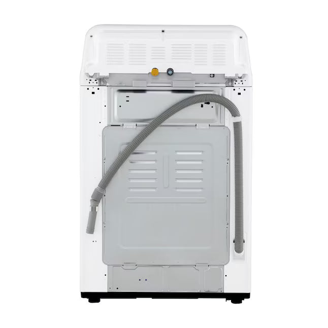 LG 4.5-cu ft High Efficiency Impeller Top-Load Washer ENERGY STAR in White WT7060CW - Certified Refurbished and LG 7.3 cu. ft. Ultra Large Capacity Smart wi-fi Enabled Rear Control Gas Dryer with EasyLoad™ Door DLG7401WE - Certified Refurbished