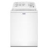 Pictures of Maytag Top Load 3.8 cu. ft. Washer with Deep Fill and Quick Wash Cycle MVW4005SW and Maytag Top Load Electric Wrinkle Prevent 7.0 cu. ft. Dryer with Auto Dry 16077 MED4005SW - Open Box - Neu Appliance Outlet - Discount Appliance Outlet in Austin, Tx