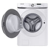 Pictures of Samsung 4.5 cu. ft. ENERGY STAR Front Load Washer with Vibration Reduction WF45T6000AW - Scratch & Dent (Minor) and Samsung 7.5 cu. ft. Front Load Electric Dryer with Smart Care in White 16142 - DVE45T6000W - Open Box - Neu Appliance Outlet - Discount Appliance Outlet in Austin, Tx