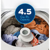 Pictures of GE® 4.5 cu. ft. Capacity Washer with Stainless Steel Basket, Cold Plus and Wash Boost GE9902 - GTW485ASWWB - New in Box - Neu Appliance Outlet - Discount Appliance Outlet in Austin, Tx