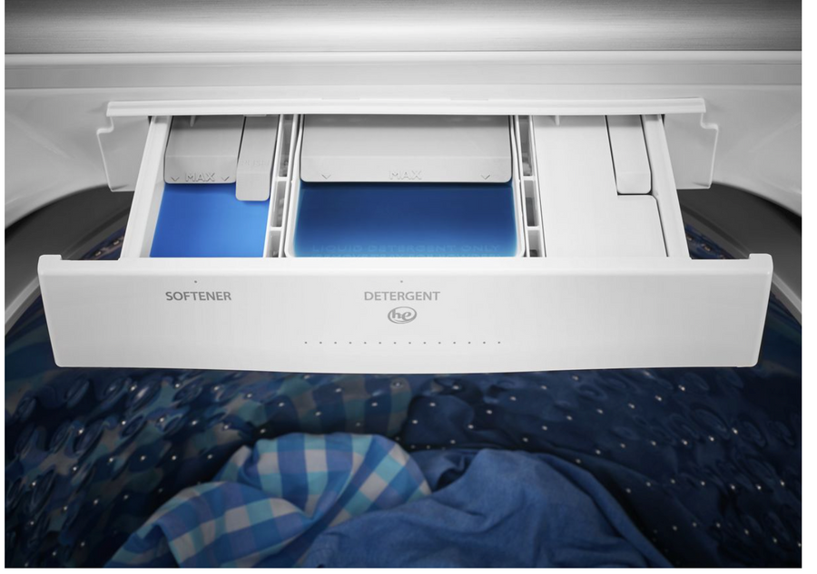 Maytag Top Load 4.8 cu ft Washer with Deep Fill and Slow-Close Glass Lid 30133SD155 - MVW6200KW - Scratch & Dent (Moderate)