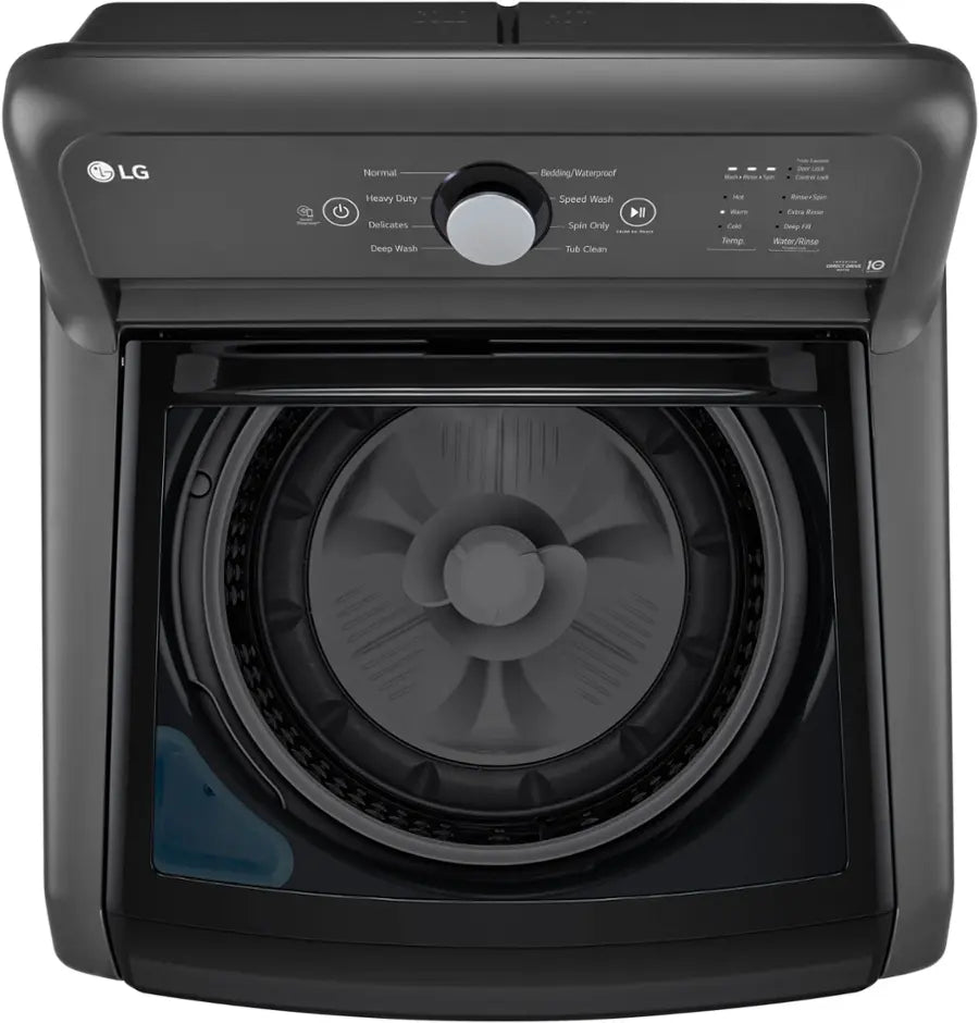 Pictures of LG 4.1 cu. ft. Top Load Washer with 4-Way Agitator® and TurboDrum™ Technology WT6105CM and LG 7.3 cu. ft. Gas Dryer with Dial-A Cycle Knob ENERGY STAR and FlowSense Duct Clogging Indicator 15025 - DLG6101M - Open Box - Neu Appliance Outlet - Discount Appliance Outlet in Austin, Tx