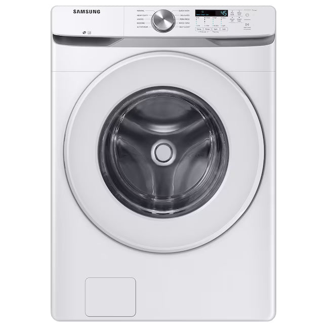 Samsung 4.5 cu. ft. ENERGY STAR  Front Load Washer with Vibration Reduction WF45T6000AW - Open Box