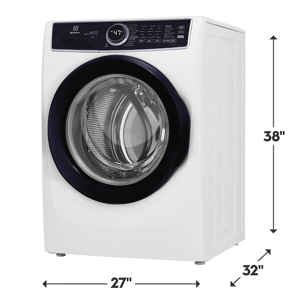 Pictures of Electrolux 4.5 Cu. Ft. Front Load Perfect Steam™ Washer with LuxCare® Plus Wash and SmartBoost® ELFW7626BW - Scratch & Dent (Minor) Electrolux 8.0 Cu. Ft. 500 Series Electric Dryer ELFE7537AW - Scratch & Dent (Minor) - Neu Appliance Outlet - Discount Appliance Outlet in Austin, Tx