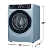 Electrolux 27 in. 4.5 cu.ft. HE Front Load ENERGY STAR Washer with LuxCare Wash System ELFW7437AG - New in Box and  Electrolux 8 cu.ft.  Electric Dryer vented Front Load Perfect Steam Dryer with Instant Refresh 15028 - ELFE7437AG - Scratch & Dent (Minor)