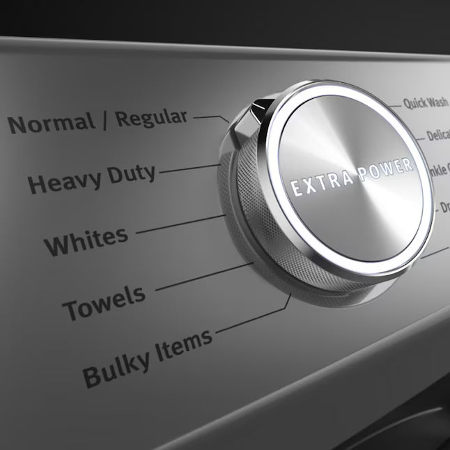 Maytag 4.5-cu ft High Efficiency Stackable Steam Cycle Front-Load Washer MHW5630HC - Open Box and Maytag 7.3-cu ft Stackable Vented ENERGY STAR Electric Dryer MED5630HC - Scratch & Dent (Minor)