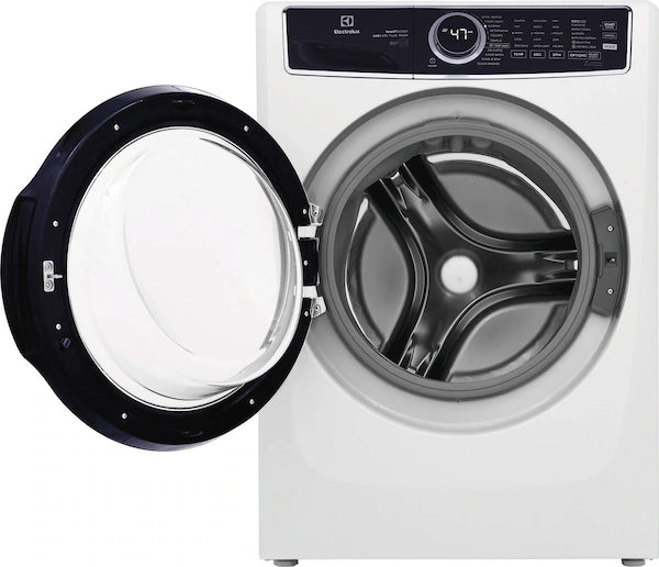 Pictures of Electrolux 4.5 Cu. Ft. Front Load Perfect Steam™ Washer with LuxCare® Plus Wash and SmartBoost® ELFW7626BW - Scratch & Dent (Minor) Electrolux 8.0 Cu. Ft. 500 Series Electric Dryer ELFE7537AW - Scratch & Dent (Minor) - Neu Appliance Outlet - Discount Appliance Outlet in Austin, Tx