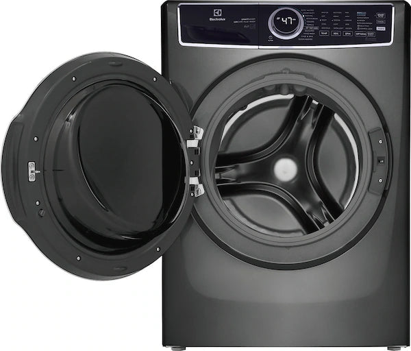 Electrolux Titanium Front Load 600 Series 4.5 Cu. Ft. Washer with Smartboost ELFW7637AT - Scratch & Dent (Major) and Electrolux Frontload Electric Steam Dryer 16071 - ELFE7537AT - Scratch & Dent (Minor)