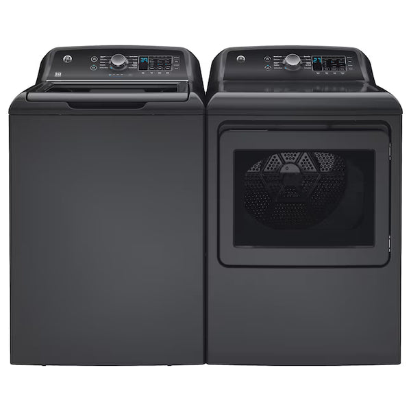 GE® 4.5 cu. ft. Capacity Washer with Water Level Control GTW585BPVDG - New In Box and GE® 7.4 cu. ft. Capacity Electric Dryer with Up To 120 ft. Venting and Sensor Dry GES9930E - GTD58EBPVDG - New In Box