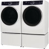 Electrolux 4.5 Cu.Ft. Stackable Front Load Washer with Steam and SmartBoost Wash System ELFW7637AW  - Scratch & Dent (Moderate) and Electrolux 8.0 cu. ft. Front Load Electric Dryer with Perfect Steam 16182 - ELFE7637AW - Open Box
