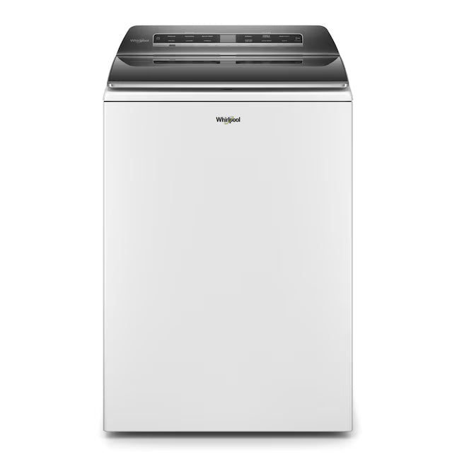 Whirlpool 5.2 - 5.3 cu. ft. Top Load Washer with 2 in 1 Removable Agitator and Load & Go™ Dispenser 22136SD358 - WTW8127LW - Scratch & Dent (Minor)