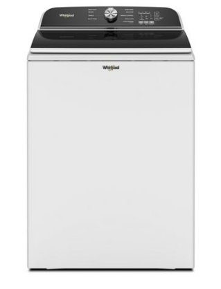 Pictures of Whirlpool White Top Load 5.3 Cu. Ft. Washer with Deep Water Wash WTW6150PW - New in Box and Whirlpool White Electric 7.0 Cu. Ft. Dryer with Moisture Sensing and Steam Refresh Cycle WED6150PW - Scratch and Dent (Minor) - Neu Appliance Outlet - Discount Appliance Outlet in Austin, Tx
