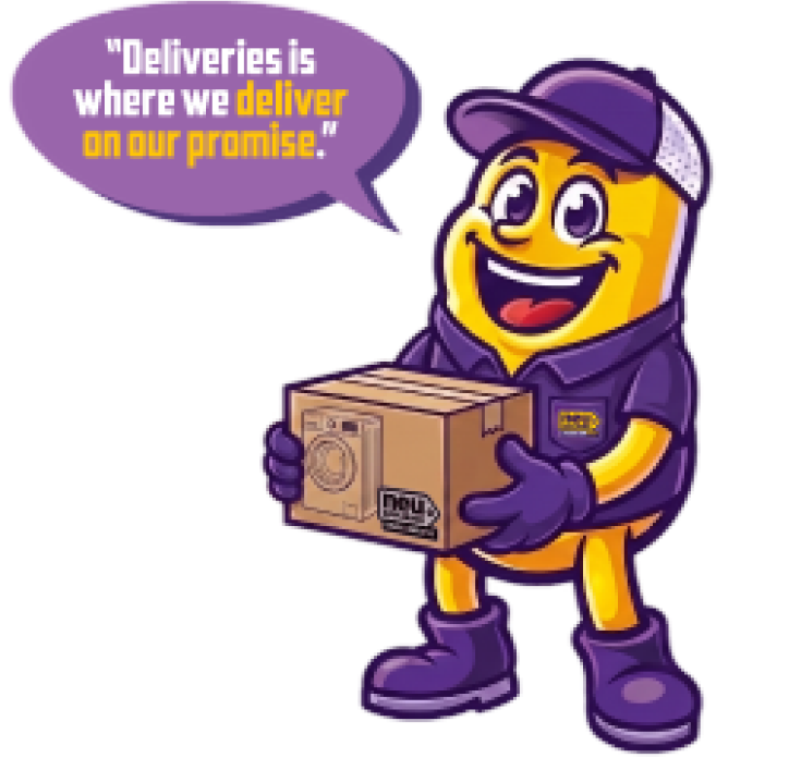 Deliveries is where we deliver on our promise